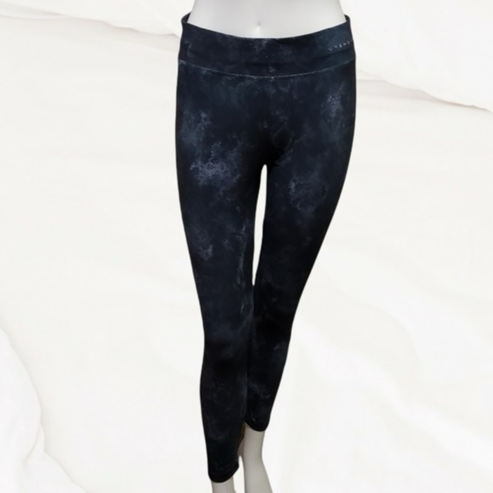 OYSHO medium fitness snakeskin purple blue green slim stretch leggings